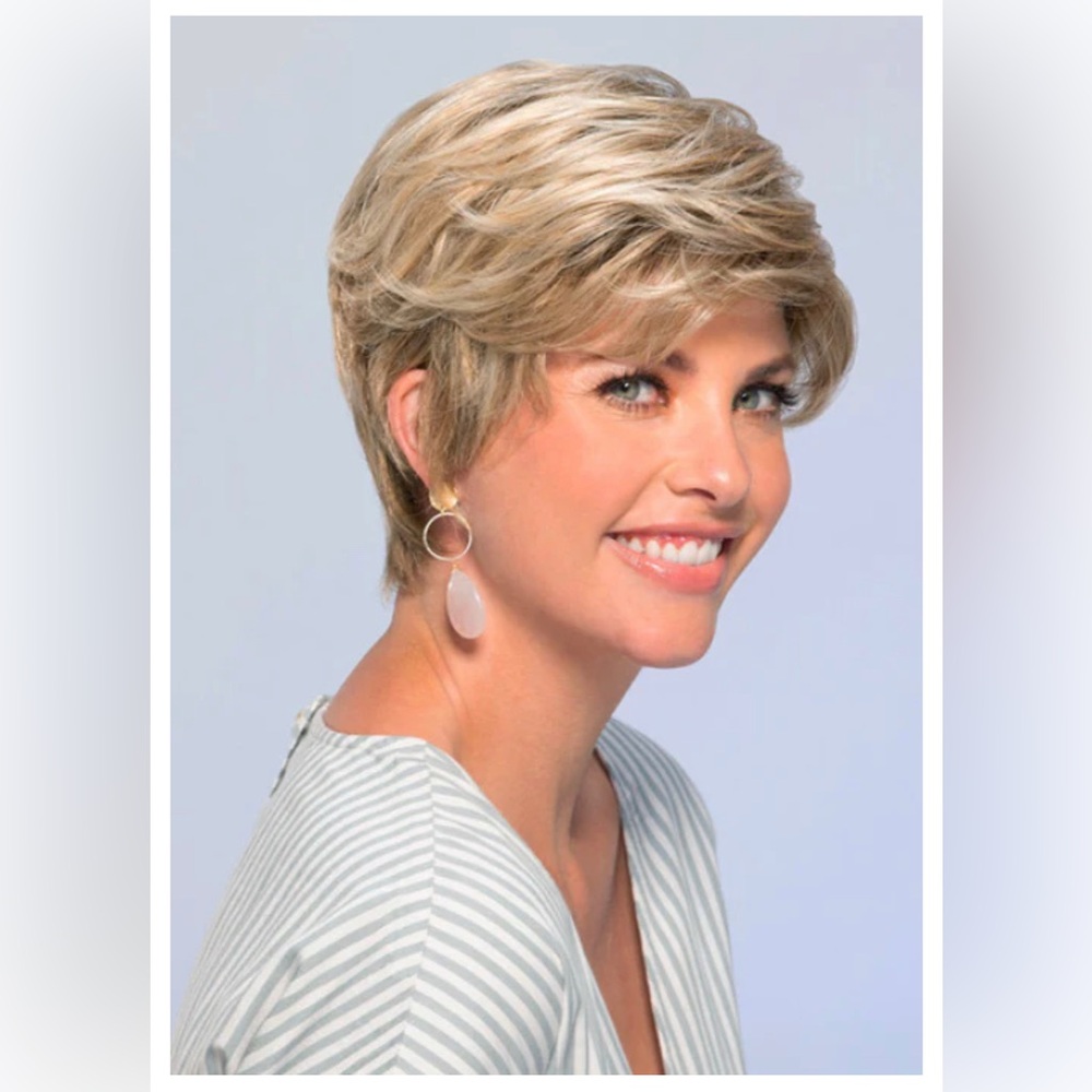Jon Renau ⭐️ ALLURE PETITE Wig • Palm Springs Blonde Synthetic Short FS17/101S18